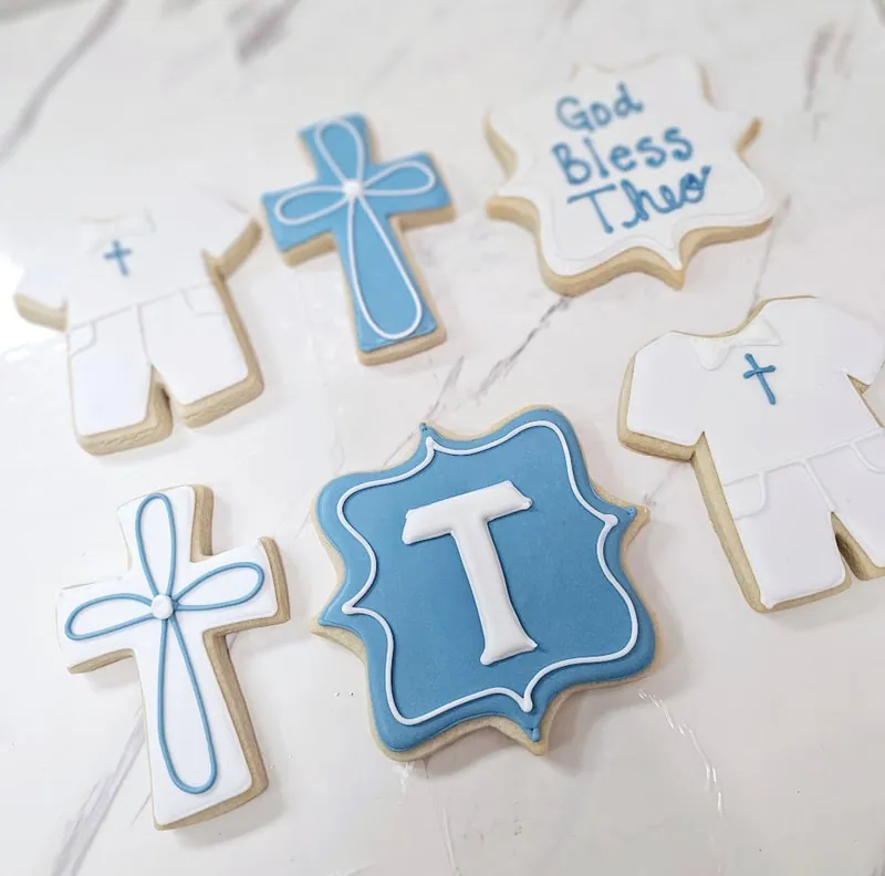 Valentine sugar cookies