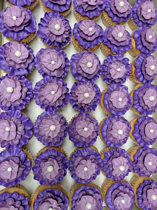 Decorated cupcakes