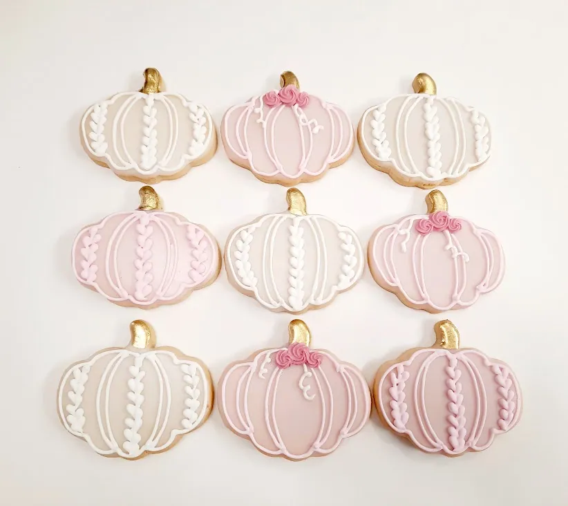 Pumpkin sugar cookies