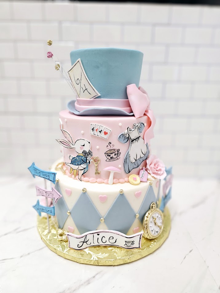 Spring party cake